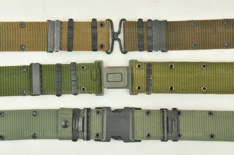 2. suspenders, individual equipment belt, LC-1.