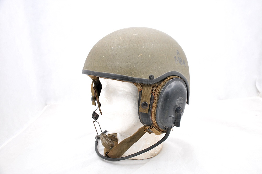 Combat Vehicle Crew's (CVC) DH-132® Helmet (1984) – Gear Illustration